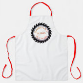 Tablier Custom Saw Dust est homme Parties scintillant gril (Recto)