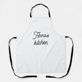 Tablier Custom Simple Text (Recto)