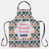 Tablier Custom turtle pattern  (Recto)