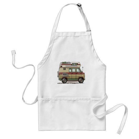 Tablier Custom Van Camper RV Apron (Devant)