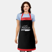 Tablier Customizable Chef Name Apron - Personalized! (Porté)