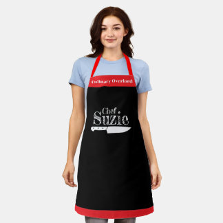 Tablier Customizable Chef Name Apron - Personalized!
