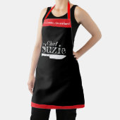 Tablier Customizable Chef Name Apron - Personalized! (Insitu)