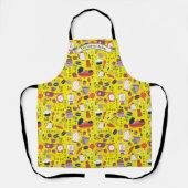 Tablier Customize Bakery Shop Kitchen Utensils Pattern (Recto)