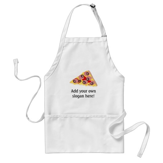 Tablier Customize Pizza Slice graphic (Devant)
