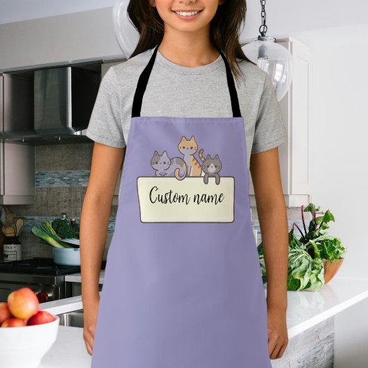 Tablier Customized Apron kids, Apron with Name