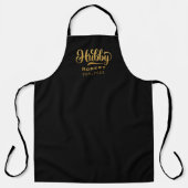 Tablier Customized Husband and Wife Aprons, Couple's Gift (Recto)