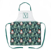 Customized Watercolor Christmas Santa Claus - 