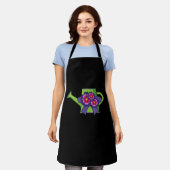 Tablier Cute arrosage canne avec Bouquet de fleurs (Porté)