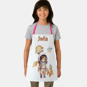 Tablier Cute astronaute Space Adventure personnalisée (Insitu)