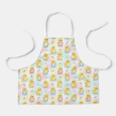 Tablier Cute Baby Chick Watercolor Easter Kids (Recto)