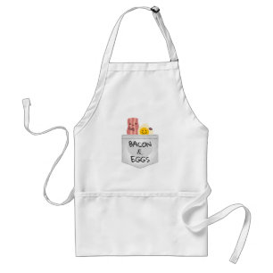 Tablier Cute Bacon And Egg