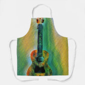 Tablier Cute Bass Guitare (Recto)