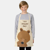 Tablier Cute Bear Baker (Porté)