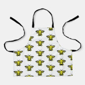 TABLIER CUTE BEE PATTERN (Recto)