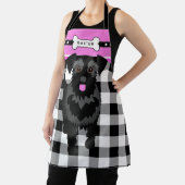 Tablier Cute Black Giant ou Standard Schnauzer Apron (Insitu)