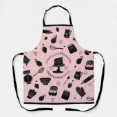 Tablier Cute boulangerie Chef pâtisserie Ustensiles de cui (Recto)