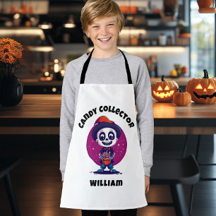 Tablier Cute Candy Collector Squelette enfants Halloween