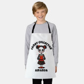 Tablier Cute Candy Collector Squelette Enfants Halloween (Porté)