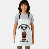 Tablier Cute Candy Collector Squelette Enfants Halloween (Insitu)