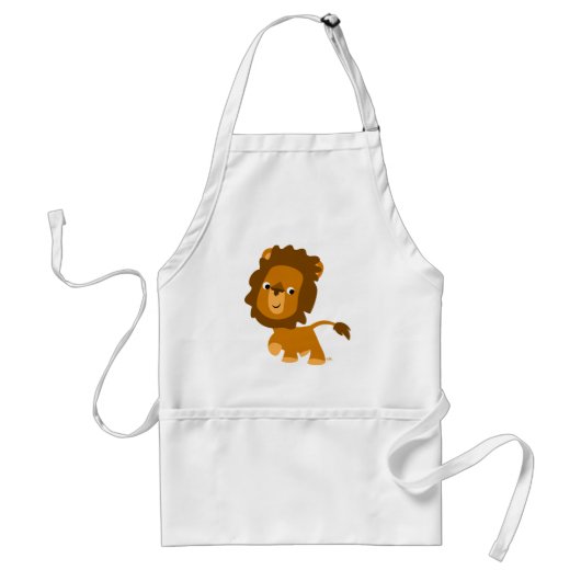 Tablier Cute Cartoon Contenu Lion Apron (Devant)