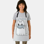 Tablier Cute chat avec un poisson Prix (Insitu)