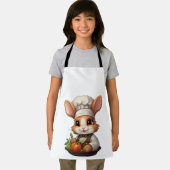 Tablier Cute Chef Lapin Aux Tomates Rouges (Insitu)