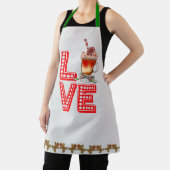Tablier Cute Christmas Café Gingerbread Apron d'amour (Insitu)
