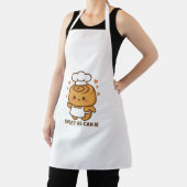 Tablier "Cute Cinnamon Roll Chef - Kawaii Baking Design (Insitu)