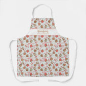 Tablier Cute Cookie Baking Crew Personnalisé (Recto)