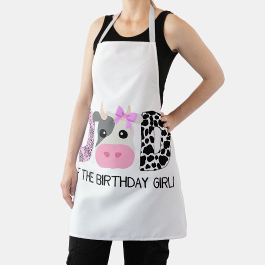 Tablier Cute Cow Lover Apron Pour La Cuisine Amoureuse (Insitu)