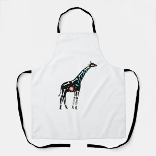 Tablier Cute Crâne à sucre Giraffe mexicaine Halloween Jou