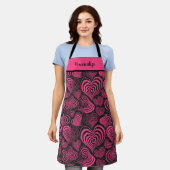 Tablier Cute Cupcake Dessert Pattern Women's Cooking (Porté)