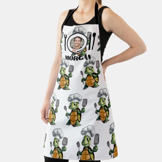 Tablier Cute de Turtle Chef (Insitu)