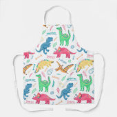 Tablier Cute Dinosaur Aventure Explorez le Motif Apron (Recto)