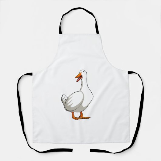 Tablier Cute Duck Design Hommes sauvagine Oiseau Animaux A (Recto)