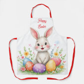 Tablier Cute Easter Bunny And Eggs Modern Collection (Recto)