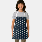 Tablier Cute Farmhouse Style Chicken Pattern Apron (Insitu)