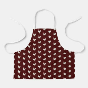 Tablier Cute Farmhouse Style Chicken Pattern Apron