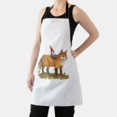 Tablier Cute Fox Et Son Ami Gnome (Insitu)