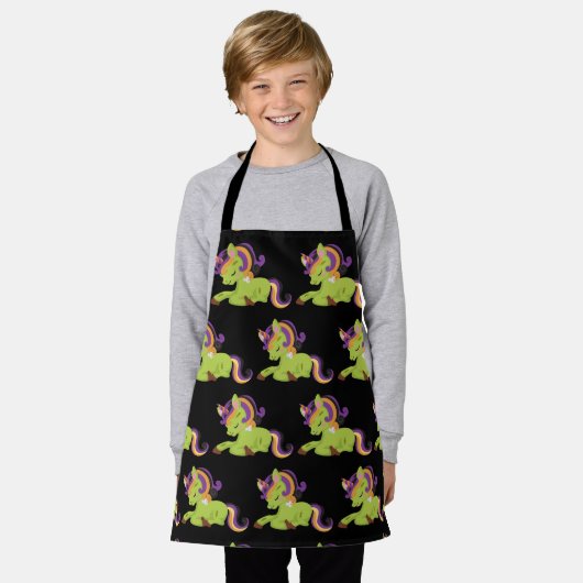 Tablier Cute Frankenstein (Porté)