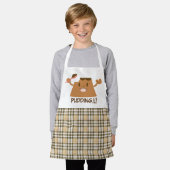 Tablier Cute Funny Kawaii PUDDING au chocolat ! ! ! ! (Porté)