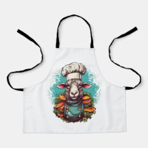 Cute Funny Sheep Chef adorable Animal Graphisme