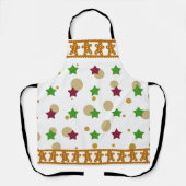 Tablier Cute Ginger Pain Cookie Maman Girami Noël (Recto)