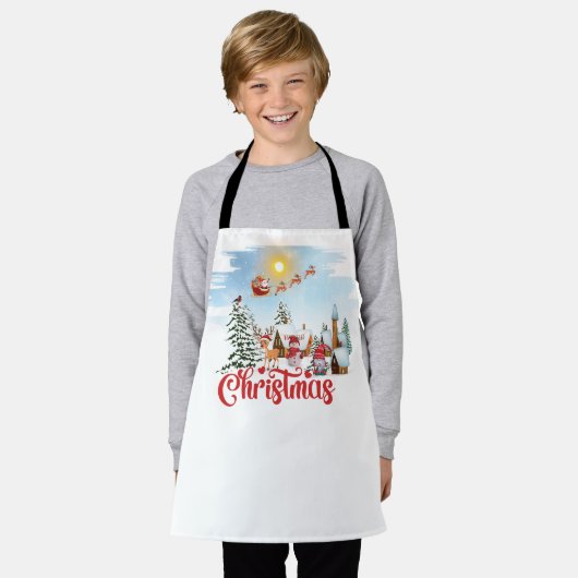 Tablier Cute Gnome (Porté)