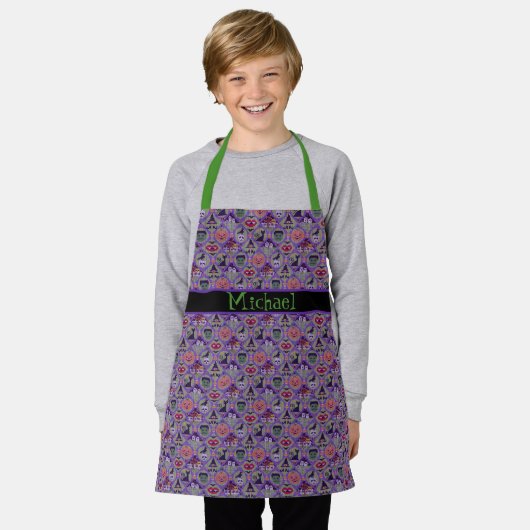 Tablier Cute Halloween (Porté)