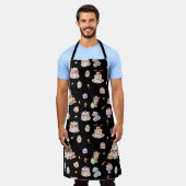 Tablier Cute Halloween Dessert Motif Apron (Porté)
