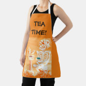 Tablier Cute Halloween Squelette-Bat Thé Kitchen Apron (Insitu)