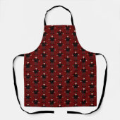 Tablier Cute Halloween Vampire Patterned (Recto)