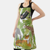 Tablier Cute Jungle Animaux Safari Garçon | Fille (Insitu)